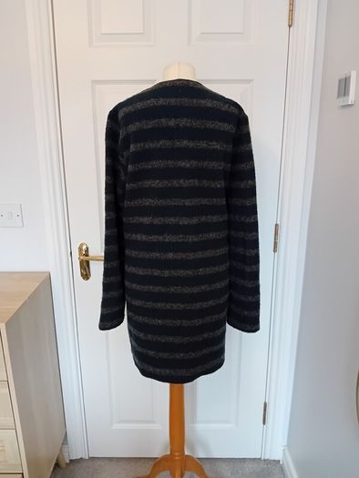 "Kew 159" Wool Mix Coatigan