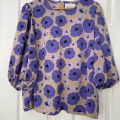 Sisters Point Venetia Floral Print Blouse - Size XL