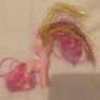 Rarity Glitter Tinsel Brushable 3inch Reboot MLP G4.5 G4 My Little Pony Image 2