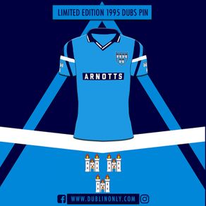Limited Edition 1995 Dublin GAA Jersey Pin Badge
