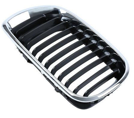 Radiator Grille Kidney Grill For BMW 5 Series E46 3 Series 4 Door 2002-2005 Double Bar Chrome