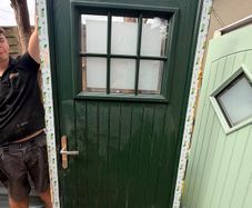Composite Palladio Dublin Door a Rated Brand new showroom model 960w x 2140h
