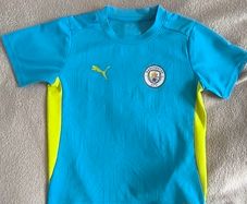 Manchester City FC Kids Training Jersey 24/25 Puma Size 128 (7-8 Y)