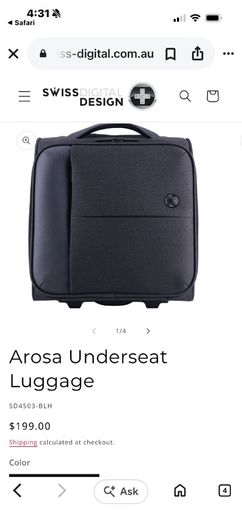 wheelie bag