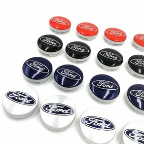 4pcs Ford 54mm ABS Car Logo Wheel Center Hub Cover Caps for Fords Focus 2 3 Kuga 2 Fiesta Mondeo MK 2 3 4 5 6 GRAND B-max Fusion KA Taurus 6m21-1003-aa bl