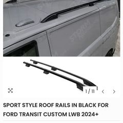 Van roof rails