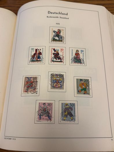 Stamp album GERMANY