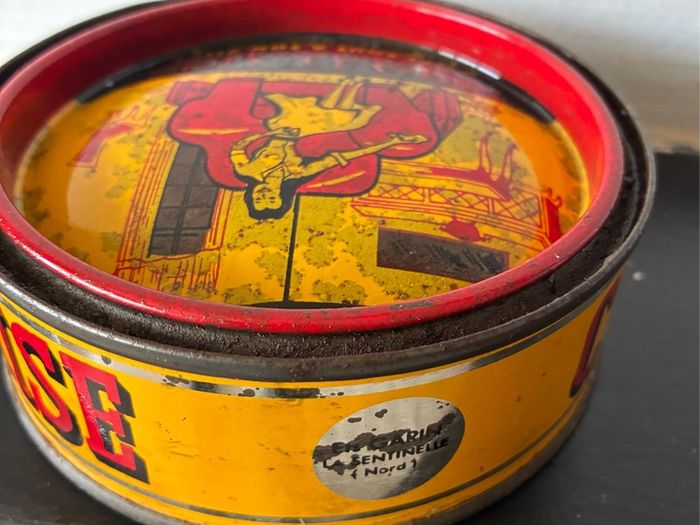 Vintage French Wax Polish Tin