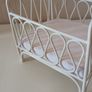 Dolls House Metal Cot 1:12th Scale. Image 2