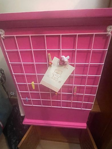 Unique Girls bedside locker/ Dolls Wardrobe