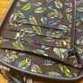 Sakroots Wallet Wristlet Crossbody Bag Purse Flowers Organizer Zip Image 7