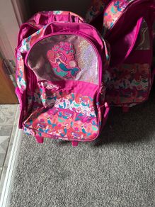 kids smiggle suitcase x2
