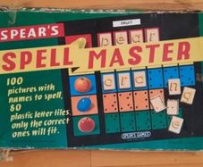 Vintage Educational Game - Spears 'Spell Master'