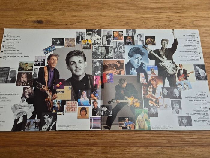 Paul McCartney All The Best 1987 UK 2LP