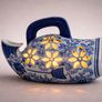Large Blue & White Chinese-Style Ceramic Fish Image 3