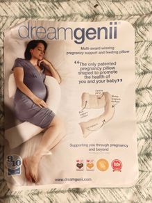 Dreamgenii 2 in 1 Pregnancy Support & Feeding Pillow