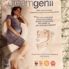 Dreamgenii 2 in 1 Pregnancy Support & Feeding Pillow