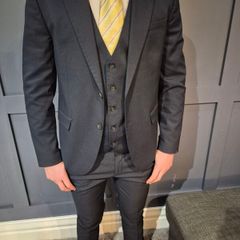 River Island 3 piece mens suit.