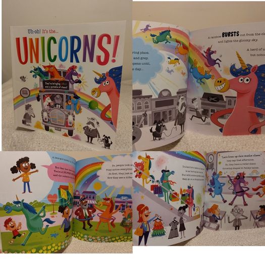 Uh-oh! It's the Unicorns! children,s storybook