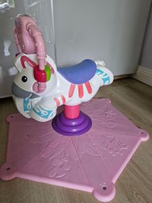 Fisher-Price Bounce 'n' Spin Zebra