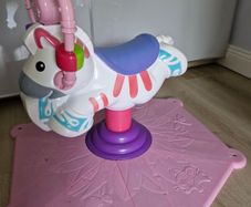 Fisher-Price Bounce 'n' Spin Zebra