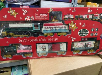 NEW Mickey Mouse Holiday Train Set by Lionel 38 Piece