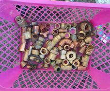 Plumbing Hardware & Fittings Job Lot Brass & Copper Connectors, Valves, Tees, Elbows & Washers