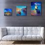 10 Packs Blank Canvas Panels Board 20 x 20 cm(8" x 8"), 100% Cotton for Acrylic Painting, Oil Paint & Wet Water Art Media, Canvases for Professional Artist, Hobby Painters And Beginners (FREE POSTAGE) Image 6