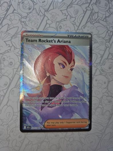 Team Rocket's Ariana 237/182 Sir Destined Rivals Pokemon Card