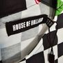House Of Holland Cherry Print Checkered Racer Mini Dress RRP 120E Image 6