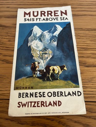 Collection of vintage tourist booklets and hotel brochures