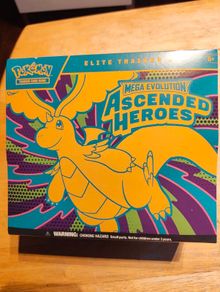 Pokemon Tcg Mega Evolution Ascended Heroes Elite Trainer Box