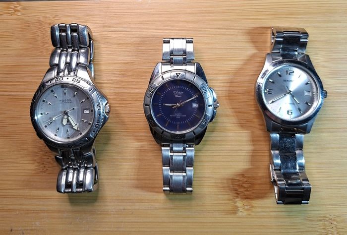 3 Vintage Watches Good Condition Working