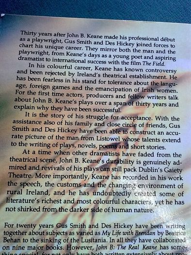 John B. the real Keane a biography Ireland Irish Kerry