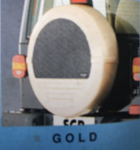 4x4 Spare wheel cover