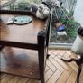 FREE! On hold: Mahogany Trolley and Fire Screen Image 2