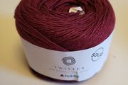 HOBBII Twister solid 100g NEW burgundy 117