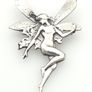 Vintage 1989 Sterling Silver Fairy Brooch, Full Birmingham Hallmarks Image 3