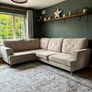EZ Living Grey Corner Sofa Image 2