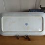 Fabulous Large Antique Blue and White Tray with Moulded Side Handles, by Wedgwood & Co Ltd in the Beautiful "Hague" Pattern Circa 1900-1920 Image 10