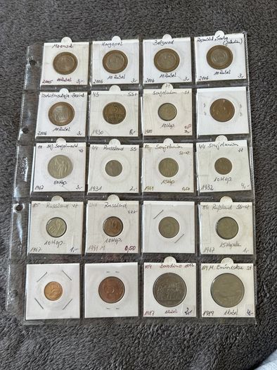 Lot of 24 Soviet Coins (USSR)  Circulated  Collector Set