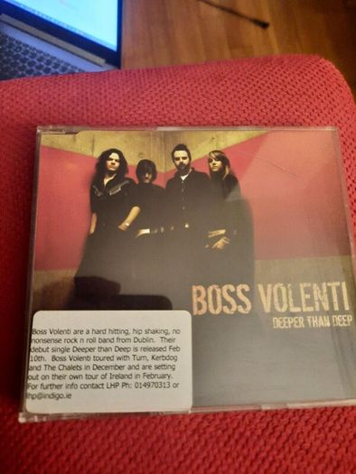 BOSS VOLENTI: Deeper Than Deep - Promo CD Single