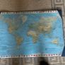 Vintage world map Image 4