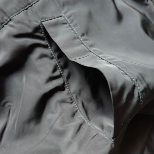 black ZARA cropped windbreaker, size XS