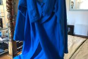 New blue wrap around snuggie blanket