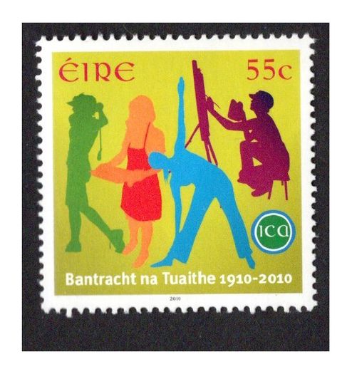 2010 Ireland Century of the Irish Country Women's Association (ICA) Commemorative Stamp Mint Never Hinged (MNH)