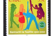 2010 Ireland Century of the Irish Country Women's Association (ICA) Commemorative Stamp Mint Never Hinged (MNH)