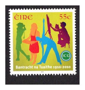2010 Ireland Century of the Irish Country Women's Association (ICA) Commemorative Stamp Mint Never Hinged (MNH)