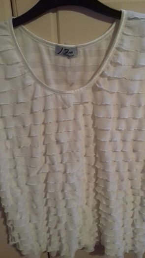 Ivory layered top