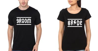 Groom And Bride Wedding Love Couple T-shirts Great Gift Present For Valentines Day
